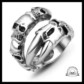 Bague Griffe de Dragon (Acier)