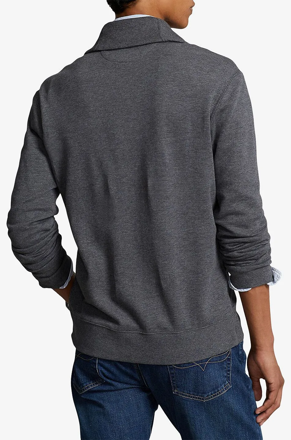 Cardigan en jersey à col châle