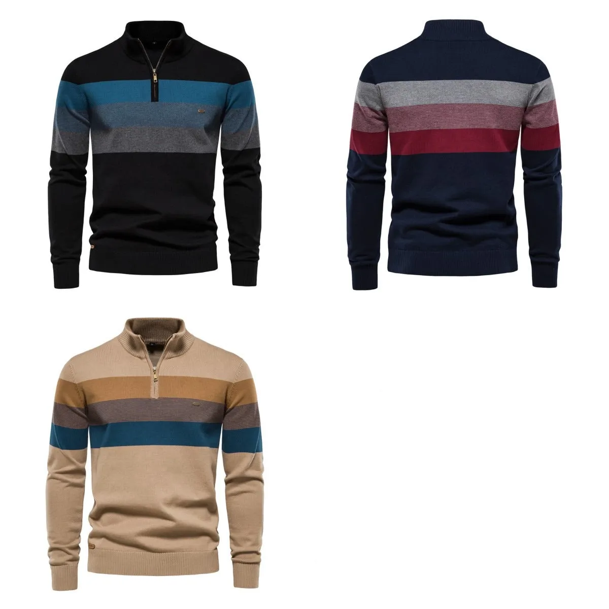 Conway - Pull rétro d'hiver pour homme
